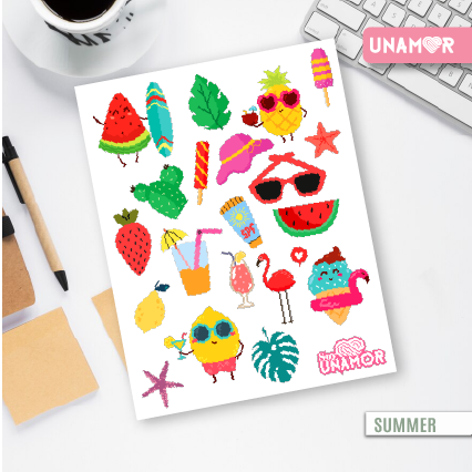 VINILO DECORATIVO - STICKER Summer - 7525