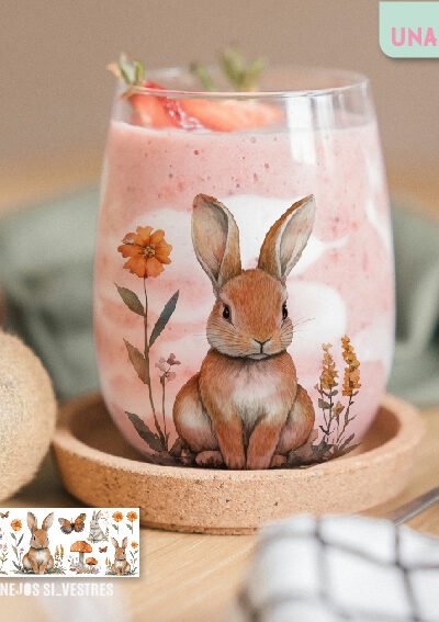 DTF UV - CONEJOS SILVESTRES