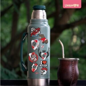 Planchita de Stickers adhesivos River Pasion- 7120