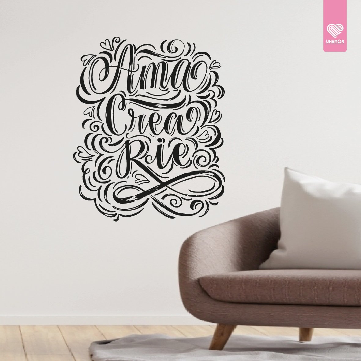 Sin titulo 1 21 06 VINILO DECORATIVO - AMA,CREA,RIE - 92236