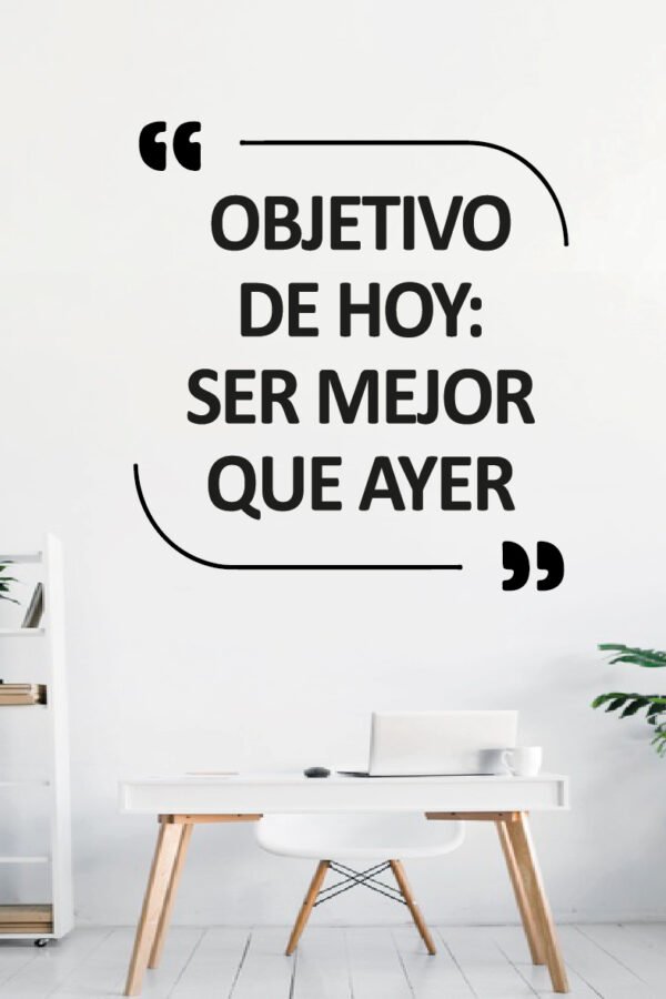VINILO DECORATIVO - OBJETIVOS - 92231