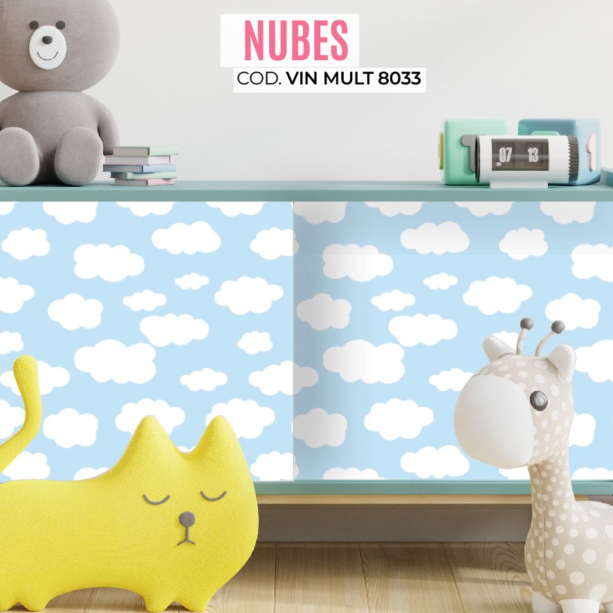 VINILO MULTIUSOS NUBES