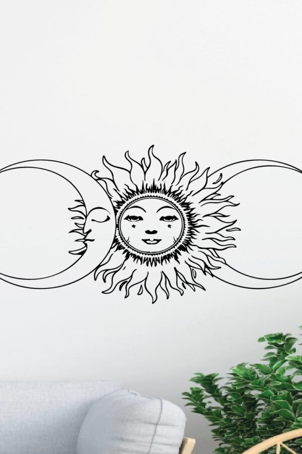 vinilo sol y lunas