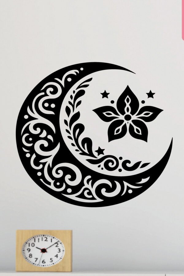 Vinilo Luna Ornamental