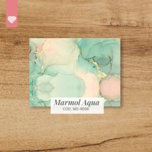 Vinilo para Notebook SKIN - MARMOL AQUA - 4098
