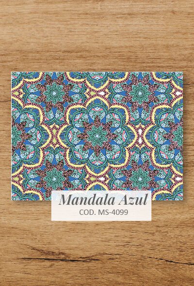 Vinilo para Notebook SKIN - MANDALA AZUL - 4099