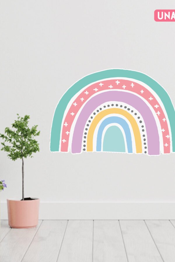 VINILO DECORATIVO - ARCOIRIS PASTEL - 3095