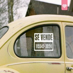 Cartel en vinilo Se Vende