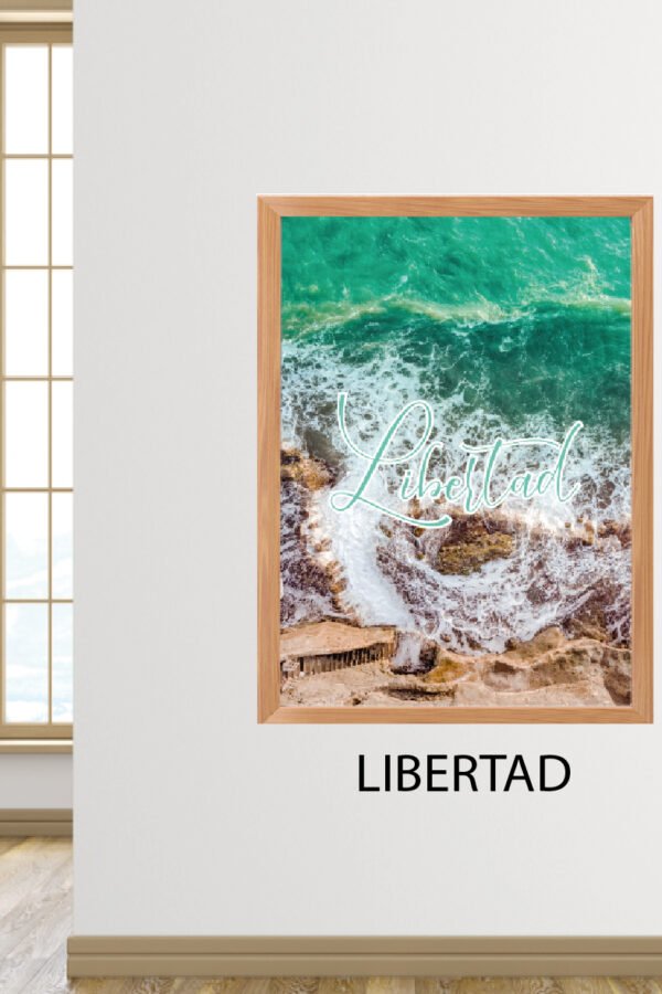VINILO SIMIL CUADRO - LIBERTAD