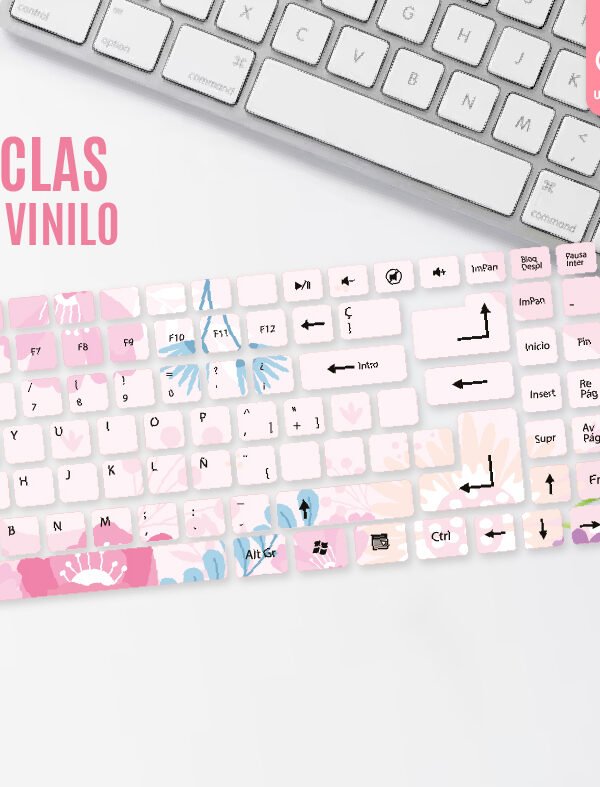 TEC 9029 - TECLADO SIMPLE FLORAL