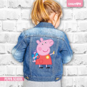 ESTAMPA TEXTIL - PEPPA SCHOOL