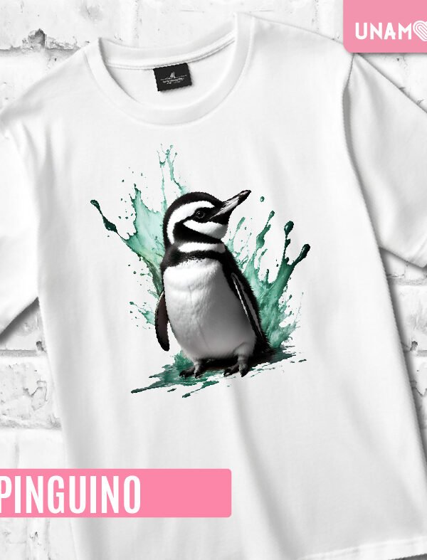 ESTAMPA TEXTIL - pingüino