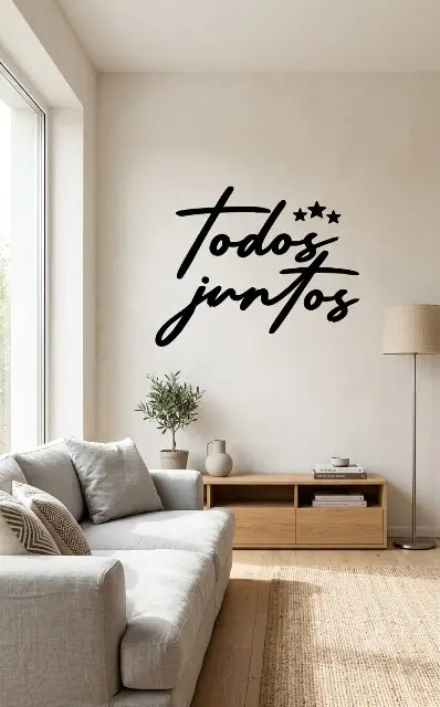 VINILO DECORATIVO - TODOS JUNTOS - 7052