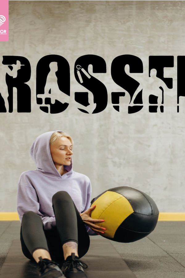 VINILO DECORATIVO - CROSSFIT - 1005