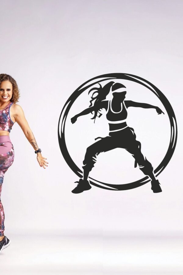 VINILO DECORATIVO - ZUMBA 2 - 1011