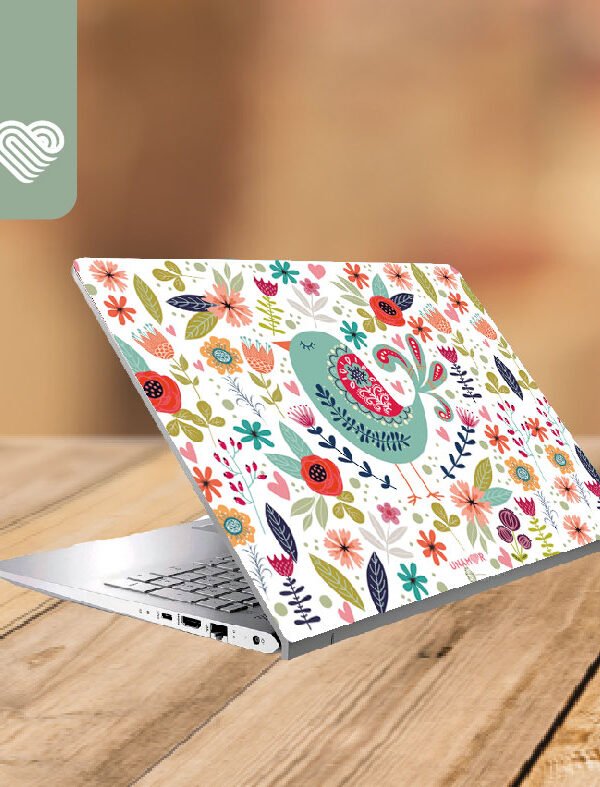 MS - 4050 - PAJARO Y FLORES