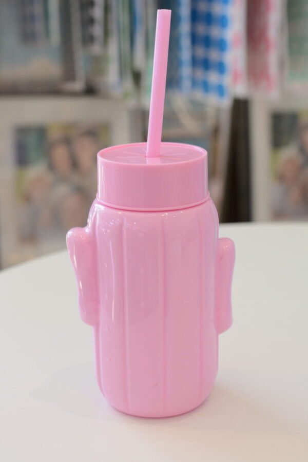 Vaso cactus con sorbete