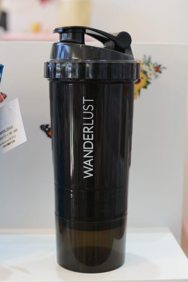 Vaso shaker negro