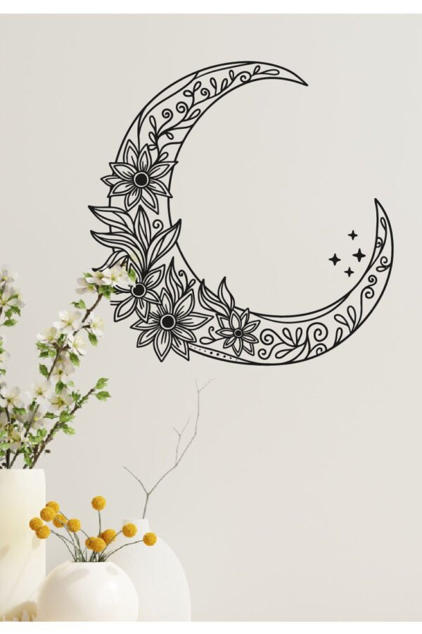 VINILO DECORATIVO - LUNA FLORAL -  5035