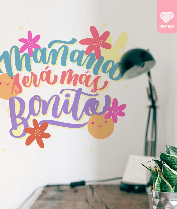 VINILO DECORATIVO - MAÑANA SERA - 206