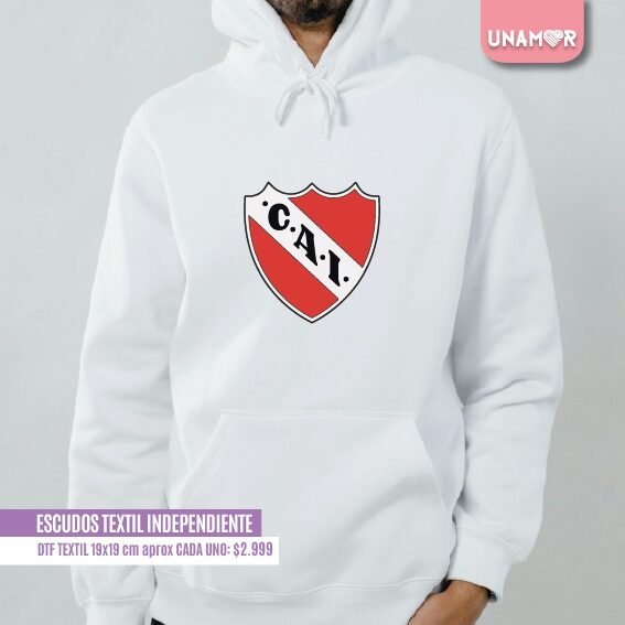 ESCUDO INDEPENDIENTE DTF TEXTIL