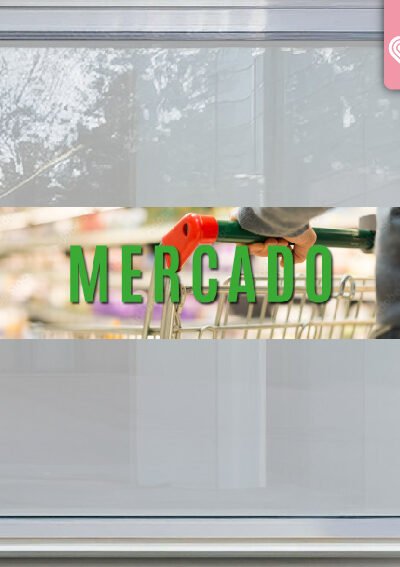 VINILO DECORATIVO - CARTEL MERCADO - 5093