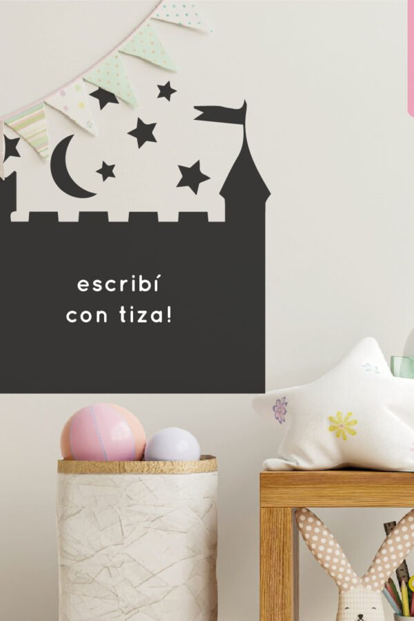 VINILO DECORATIVO - PIZARRA CASTILLO -  3145