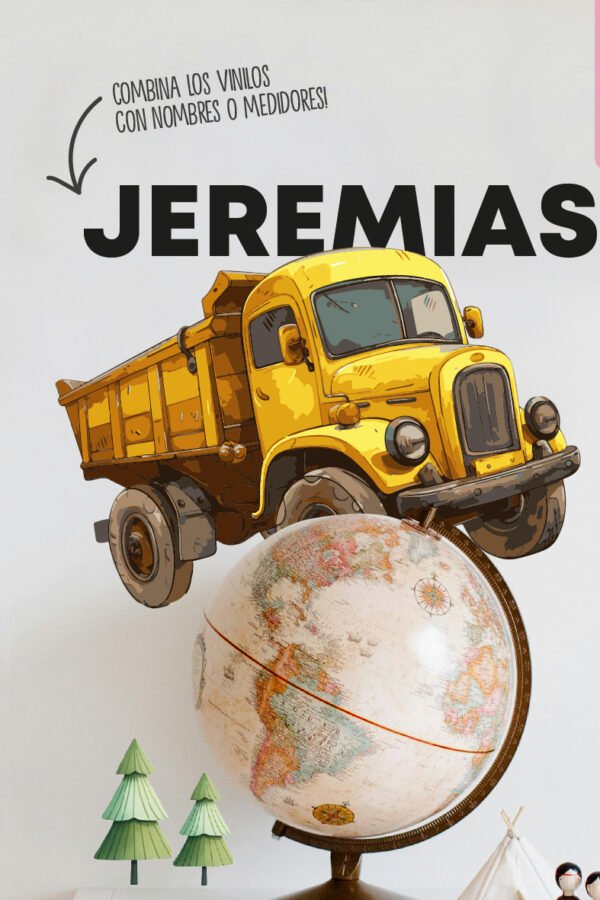 VINILO DECORATIVO - CAMION - 3131