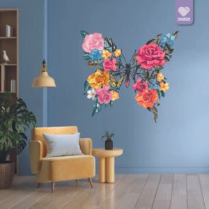 VINILO DECORATIVO - MARIPOSA ELSA - D 5003
