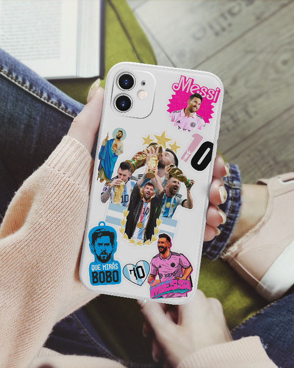 PACK STICKERS X10 FÚTBOL