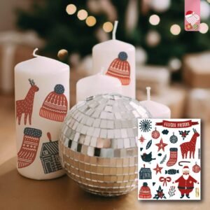STICKERS NAVIDAD NORDICO