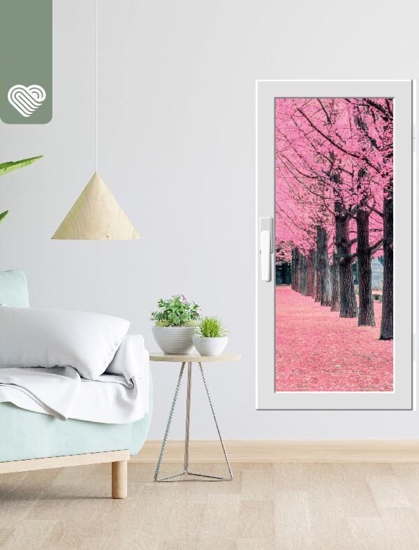 VINILO DECORATIVO - VENTANA ARBOLEDA - 5702
