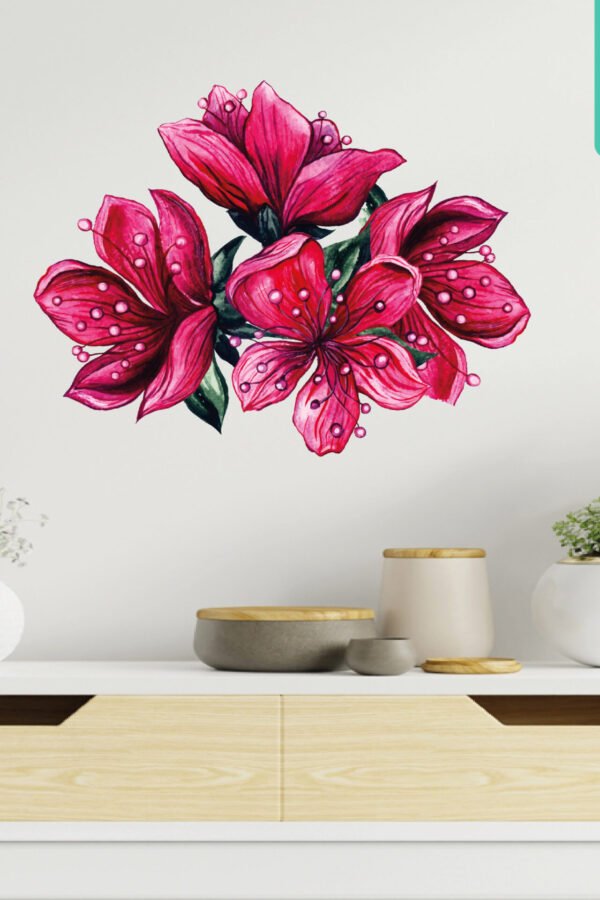 VINILO DECORATIVO - FLOR SARA - 5001