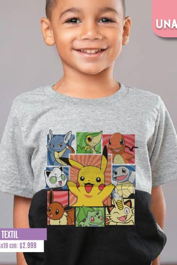 POKEMON DTF TEXTIL