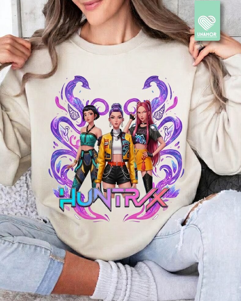 textil nuevo 11 VINILO TEXTIL - GUERRERAS KPOP HUNTRIX