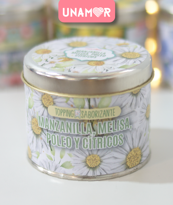 LAT 520 - TOPPING MATERO LATA - MANZANILLA + MELISA + POLEO + CITRICOS