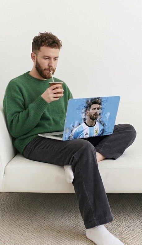 Vinilo para Notebook SKIN - MESSI SELECCION - 4045