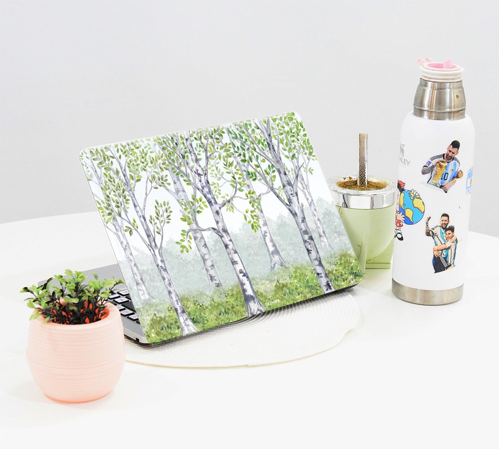 Vinilo para Notebook SKIN - BOSQUE ACUARELA