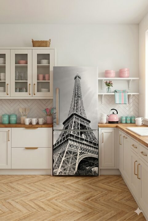 VINILO PARA HELADERA - PARIS - H 2039