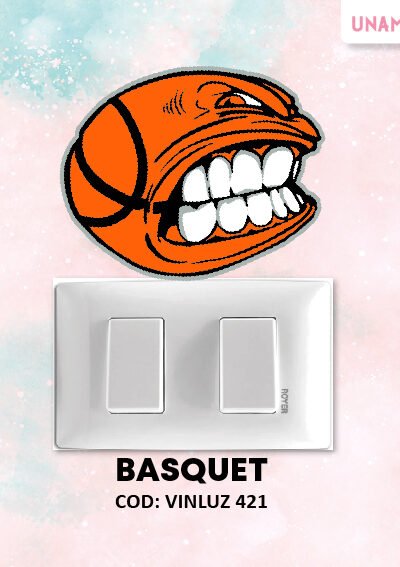 VINILO DECORATIVO - BASQUET - 421