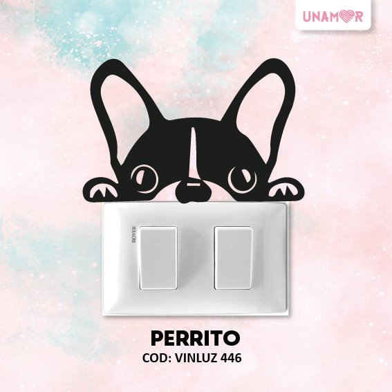 VINILO DECORATIVO - PERRITO - 446
