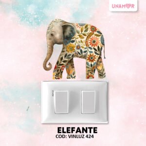 VINILO DECORATIVO - ELEFANTE - 424