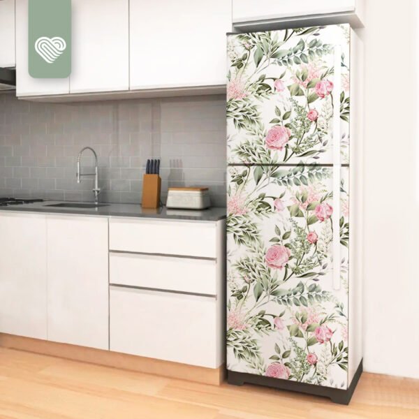 VINILO PARA HELADERA – ROSAS CHIC - H 2015