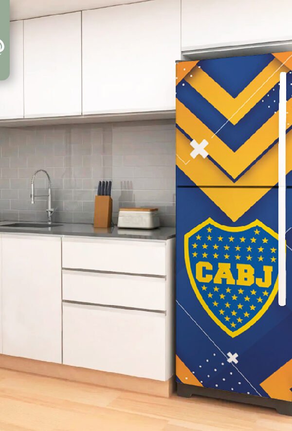 VINILO PARA HELADERA – BOCA AZUL - H 2059