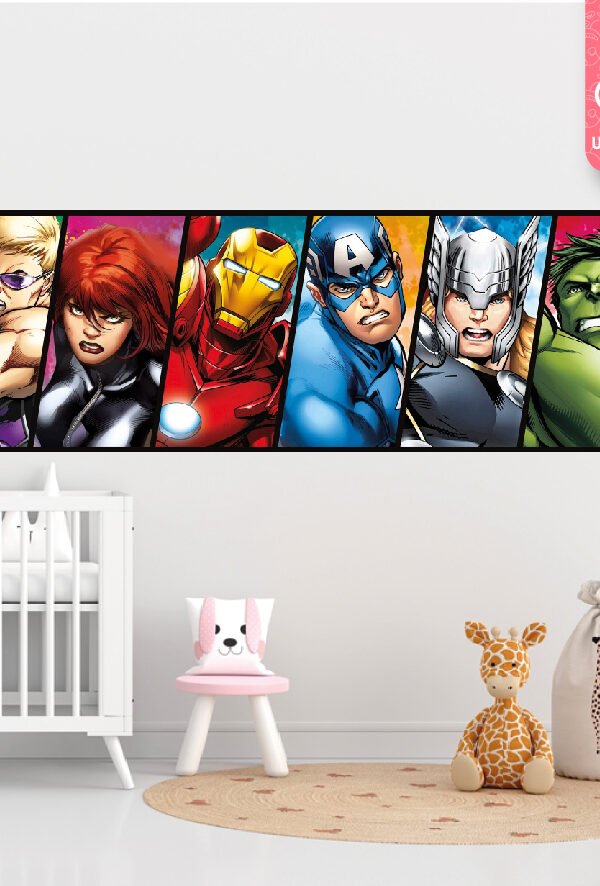 VINILO DECORATIVO - MARVEL TIRA - 3010