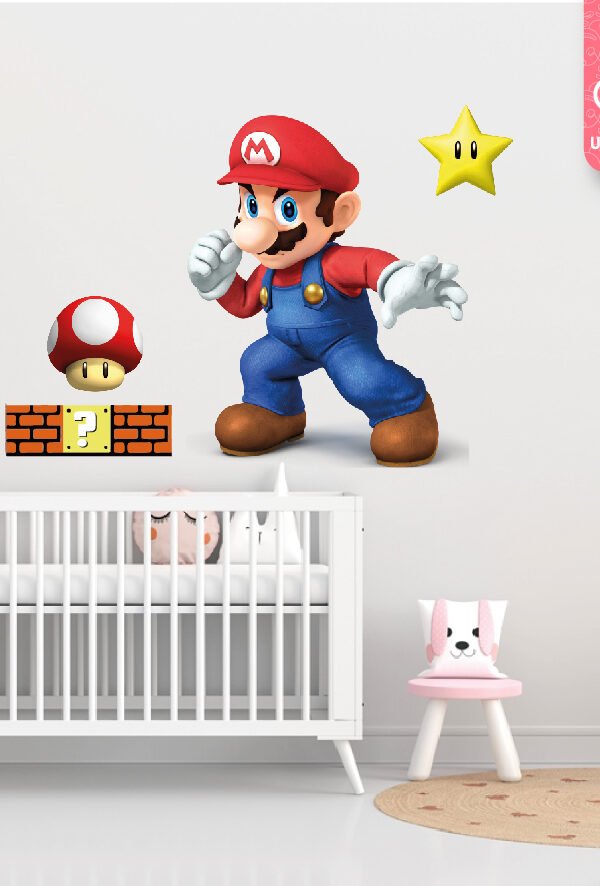 VINILO DECORATIVO - MARIO BROS - 3011