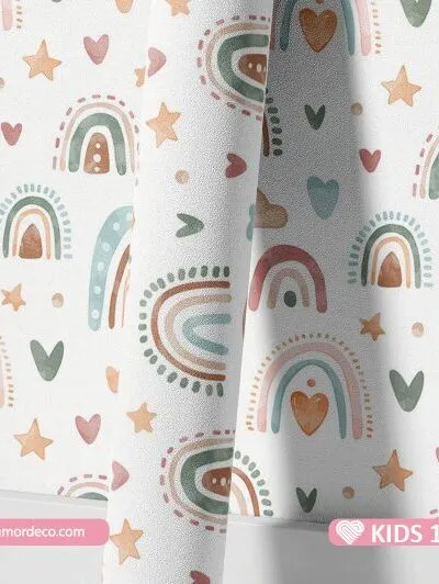 VINILO MULTIUSO - ARCO IRIS - BOHO KIDS 13